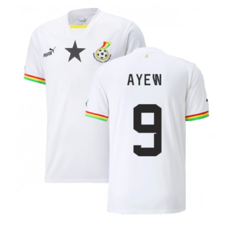Ghana Ayew 9 Jordan Thuisshirt WK voetbal 2022